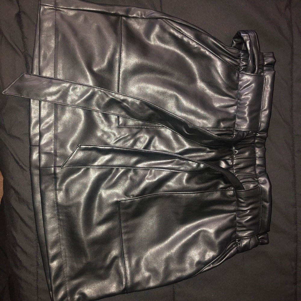 Leather skirt